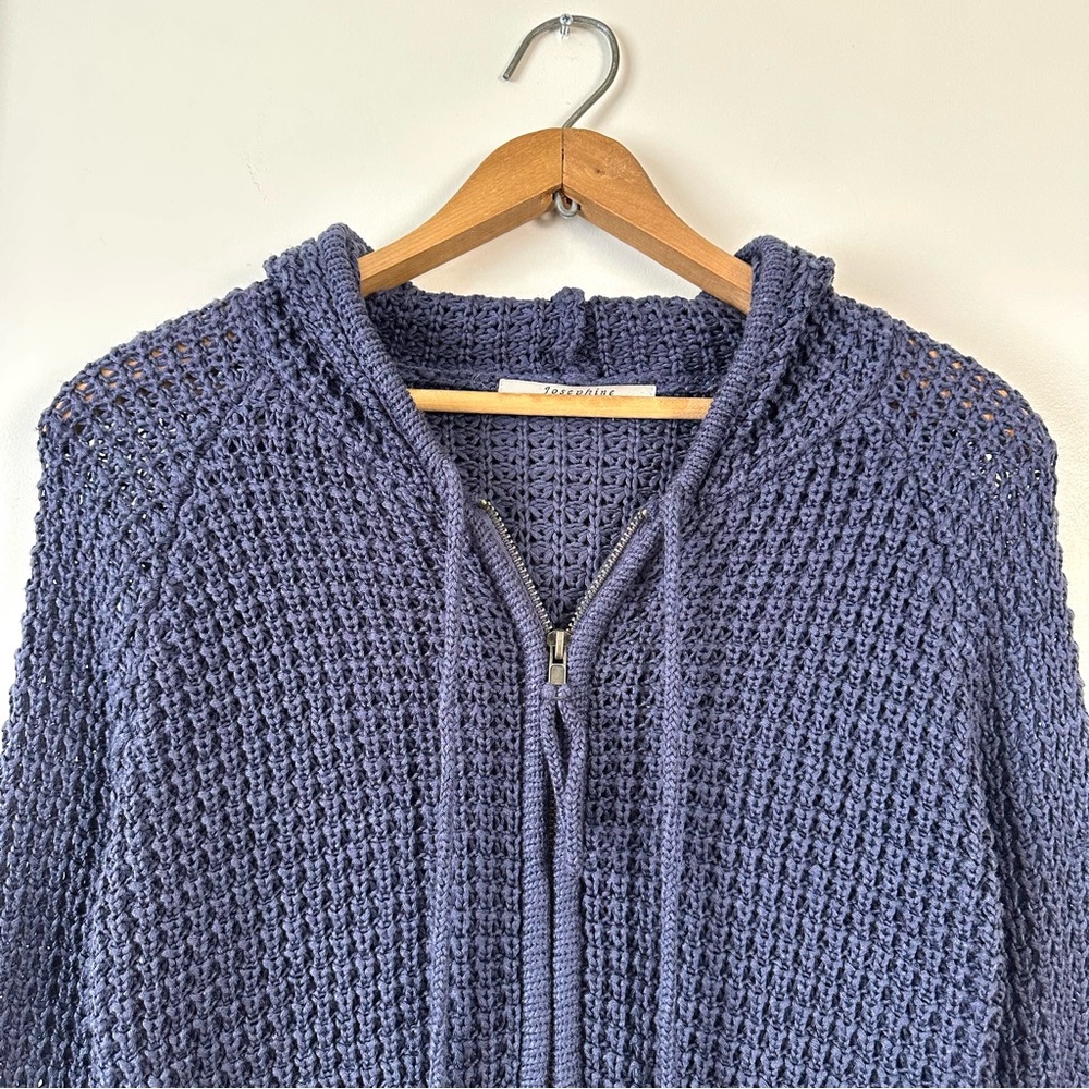 Vintage Josephine Italy Knit Hooded Long Sleeved Sweater - Picture 2 of 6